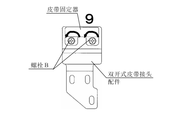 自動門皮帶正確安裝方法(皮帶安裝圖片)(圖13) 自動門皮帶正確安裝方法(皮帶安裝圖片)(圖13)