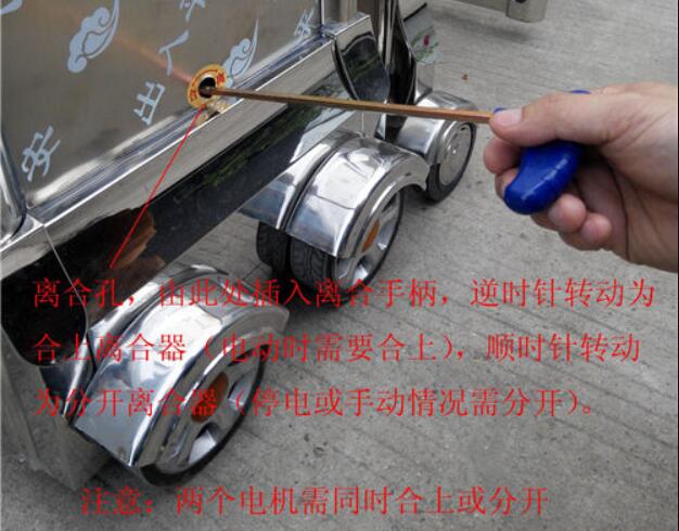 電動伸縮門停電了怎么手動開門或關(guān)門？